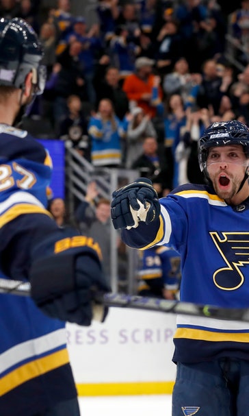 David Perron scores in OT, Blues beat Blue Jackets 4-3